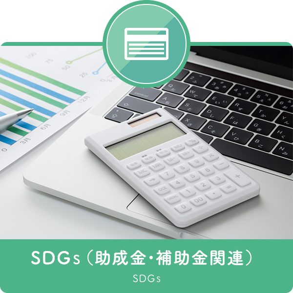 SDGｓ（助成金･補助金関連）